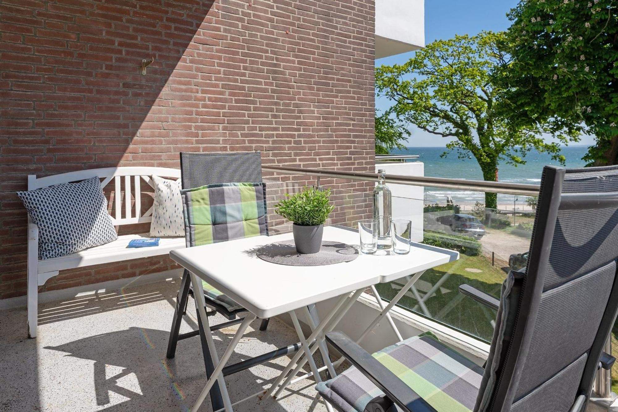 Glueckauf Appartement Scharbeutz Buitenkant foto